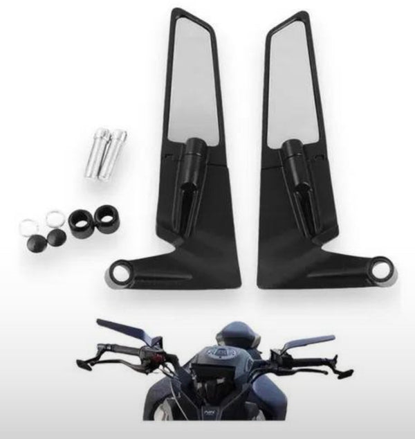 Espejo alerón negro