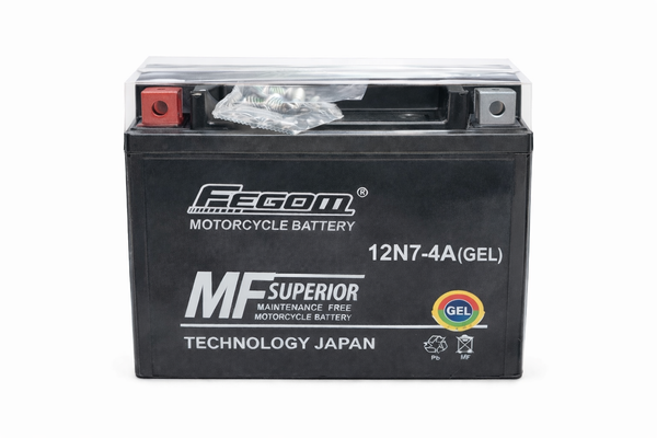 Batería en gel 12N7-4A libre de mantenimiento para gn 125/akt evo