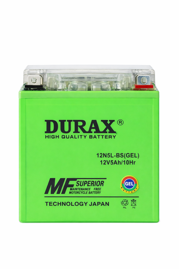 Batería en gel YB5-LB libre de mantenimiento para viva/akt110/fz/discover/pulsar 135